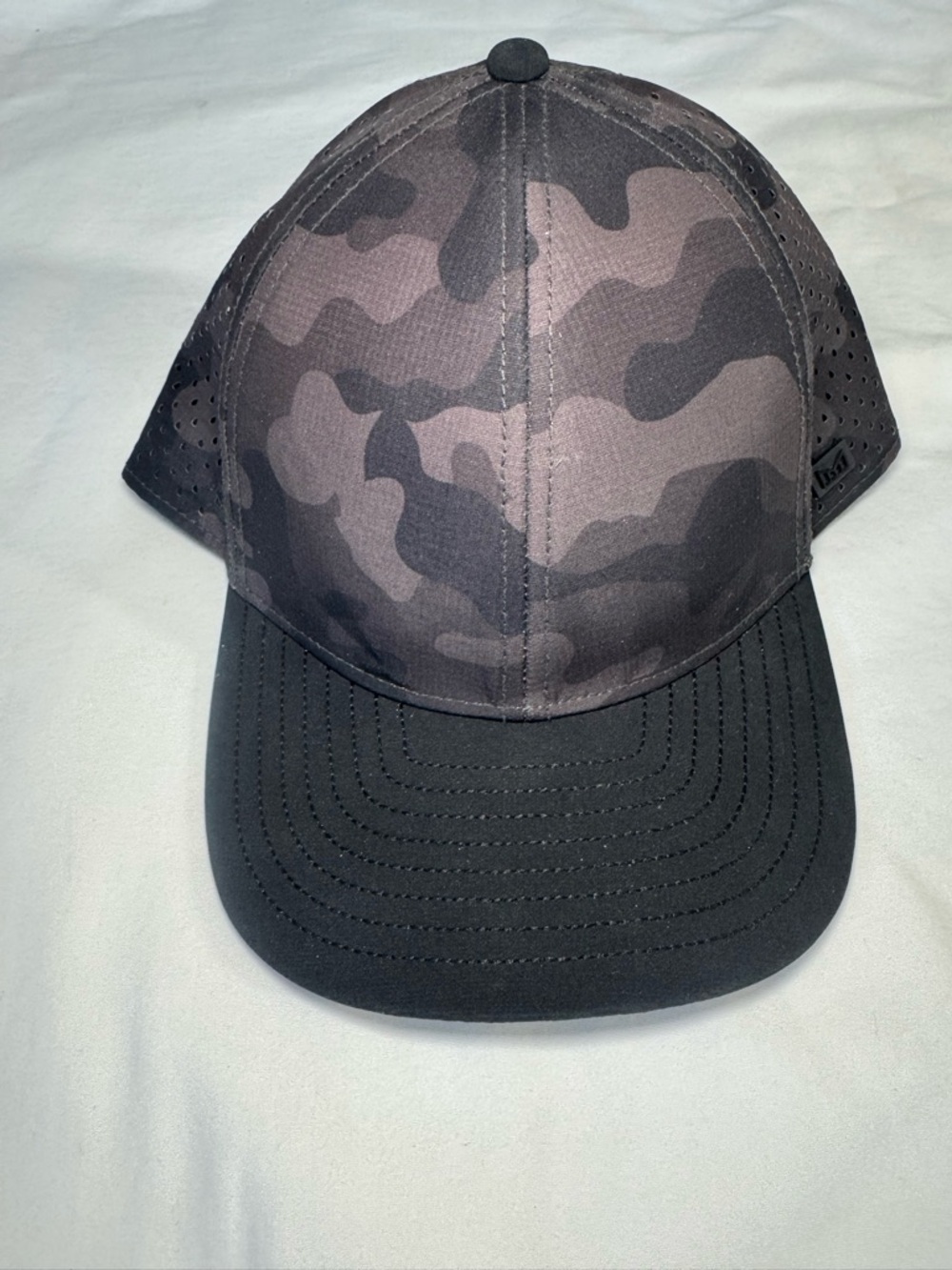 Melin A-Game Hat Cap Snapback Black Gray Camo Camougflage Hydro M/L